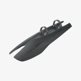SKS X-Board Dark front mountain bike mudguard in black, durable plastic fender designed for mountain bikes.