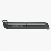 SKS Airboy XL bike pump in black with dual chambers, compatible with Presta and Schrader valves, compact accessories for cycling.