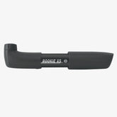 SKS Rookie XS Mini bike pump in black with reversible valve head, compact accessories for cycling inflation.