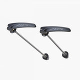 Zipp Tangente Qr-S Stainless Steel Black With Silver Logo 100Mm/130Mm Pair For Road Wheels