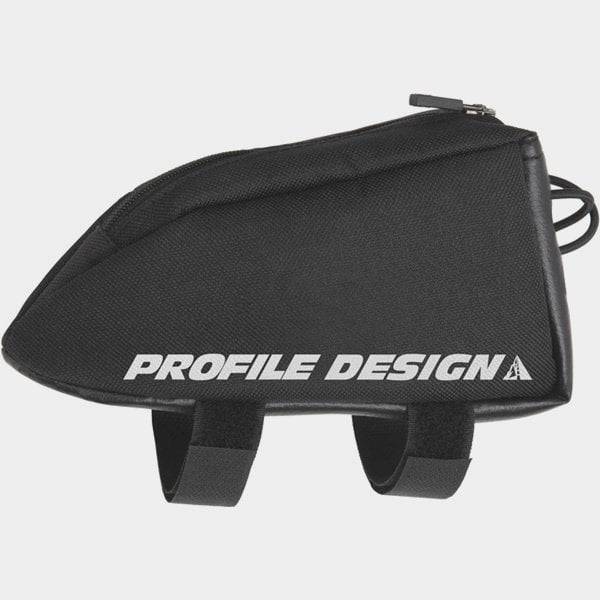Profile Design Aero small top tube cycling storage pack with aerodynamic fit, designed for bike accessories and convenience
