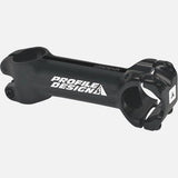 Profile Design 1/Zeroseven 7X black bike stem with 31.8mm clamp and -7/+7 degree rise, made for road or mountain bikes.