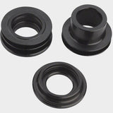 DT Swiss front torque caps BOOST 110x15mm for Pre-EXP 240 hubs and Spline 1 wheels, showing the aluminum caps with branding