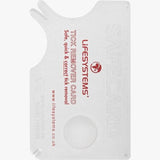 Lifesystems tick remover card with magnifying lens, compact accessories for safe and precise tick removal.