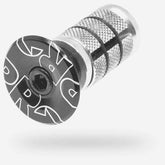 PRO headset expansion nut for carbon steerer tubes, 50mm, 1 1/8 inch bike component, securely fits bike handlebars and forks