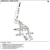 Sram Brake Barrel Adjuster/Quick Release Red 2013 Aero Link Brake (1 Pc) Spares & Accessories