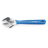 Park Tool PAW-6 6-inch adjustable wrench with laser scale and 24mm jaw opening, ideal for workshop use.