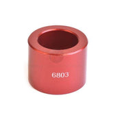 Wheels Manufacturing Drift tool for bearing 6803 and 17mm axles, used in workshop for bike maintenance.