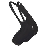 Q36.5 Salopette Wolf 2.0 thermal cycling bib shorts for cold weather, featuring insulated fabric and adjustable straps.