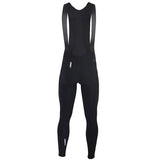 Q36.5 Long Salopette L1 Bib-Tight with Insert, water-repellent cycling tights, showing the padded, form-fitting design for cycling comfort.