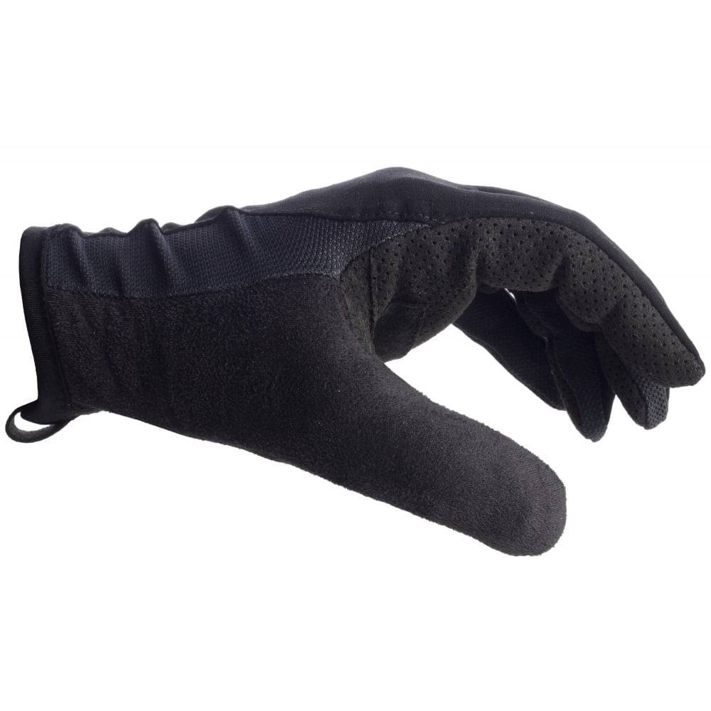 Q36.5 longfinger summer cycling gloves, lightweight and breathable for hot weather, shown with close-up of glove material and fit.