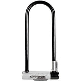 Kryptonite Kryptolok U-Lock with long shackle and FlexFrame bracket, Sold Secure Gold rated for bike security.