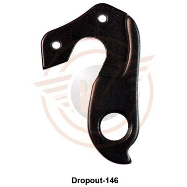 Wheels Manufacturing CNC machined replaceable derailleur hanger dropout for bike components, 146mm size.