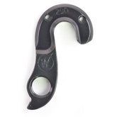 Wheels Manufacturing replaceable derailleur hanger 290 CNC machined dropout for bicycle components, shown in close-up.