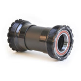 Wheels Manufacturing T47 Angular Contact Bb Fo 24Mm (Shimano) Cranks Black Bottom Bracket