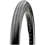 Maxxis Grifter 29-inch urban freestyle bike tire in 2.00 and 2.50-inch widths, featuring single compound rubber for versatile riding.