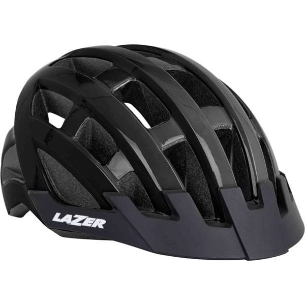 Lazer Compact cycling helmet with Turnfit TS Plus adjustment and ventilation, designed for comfortable bike riding.