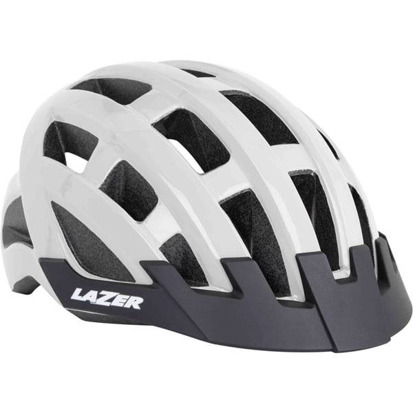 Lazer Compact cycling helmet with Turnfit TS Plus adjustment system and ventilation, shown from front view.