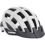 Lazer Compact cycling helmet with Turnfit TS Plus adjustment system and ventilation, shown from front view.