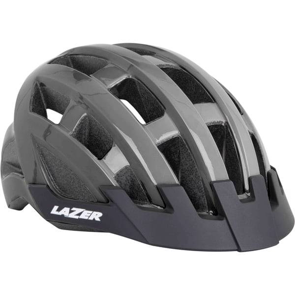 Lazer Compact cycling helmet with Turnfit TS Plus adjustment system and ventilation for comfortable bike riding.