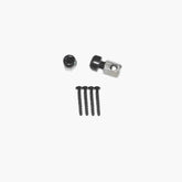 Rixen-Kaul screw and nipple set for bar bag fittings, showing metal hardware components for secure bike accessory attachment.