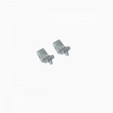 Rixen-Kaul Klickrail inserts, two durable accessories for secure attachment in bike or rack systems, shown in close-up.