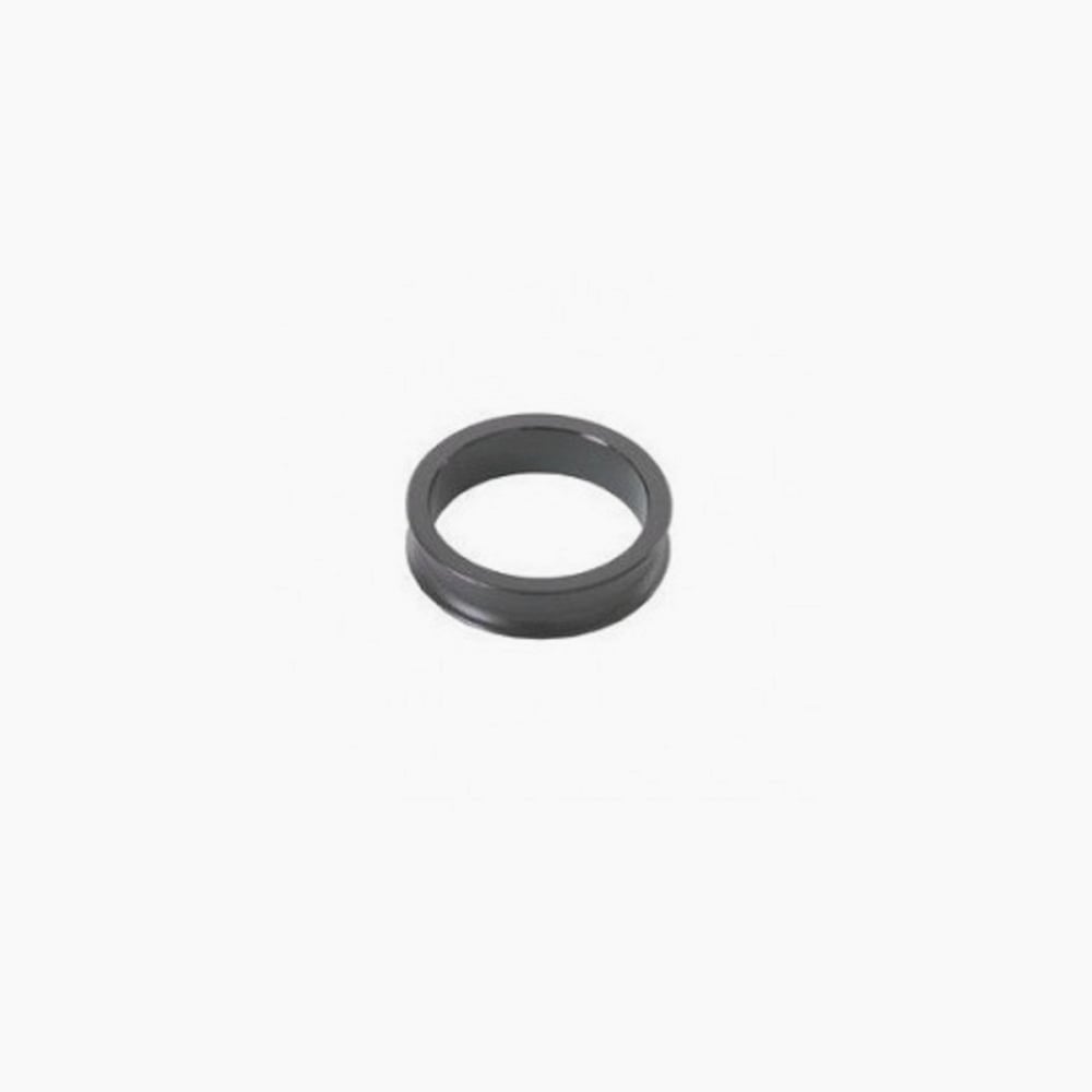 Truvativ BB30 bottom bracket spindle spacer for drive side, 15.46mm, bicycle components, close-up view of metal spacer.