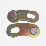 SRAM Eagle 12-speed chain connector in rainbow finish, set of 4, bike components for durable, high-performance drivetrain connection.