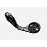 K-Edge Garmin Edge 500/800 sport mount, 31.8mm, black anodized carbon-safe cycling accessory for bike computers.