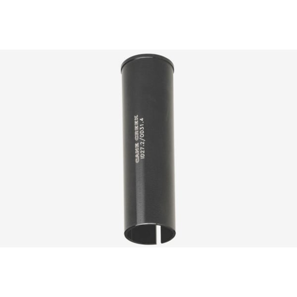 Cane Creek alloy seatpost shims for 10cm seatposts, fitting 25.4mm and 27.2mm diameter bike seatposts, component adapters.