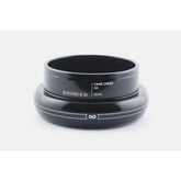 Cane Creek 110 EC44/40 black headset with sealed bearings and integrated seal for bicycle components.