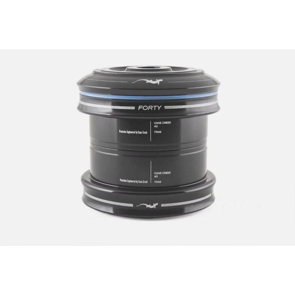 Cane Creek 40-Series EC49/38.1 and EC49/40 black lightweight durable bike headset component for bike assembly
