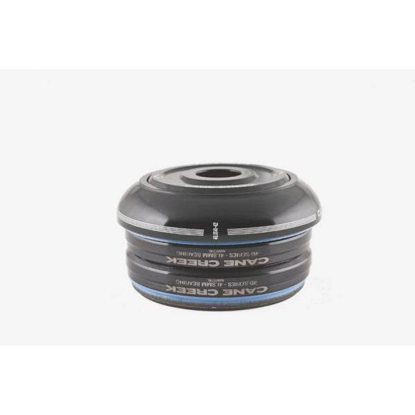 Cane Creek 40-Series headset IS42/28.6 and IS42/30 black with 9mm stack height, components for bicycle steering systems.