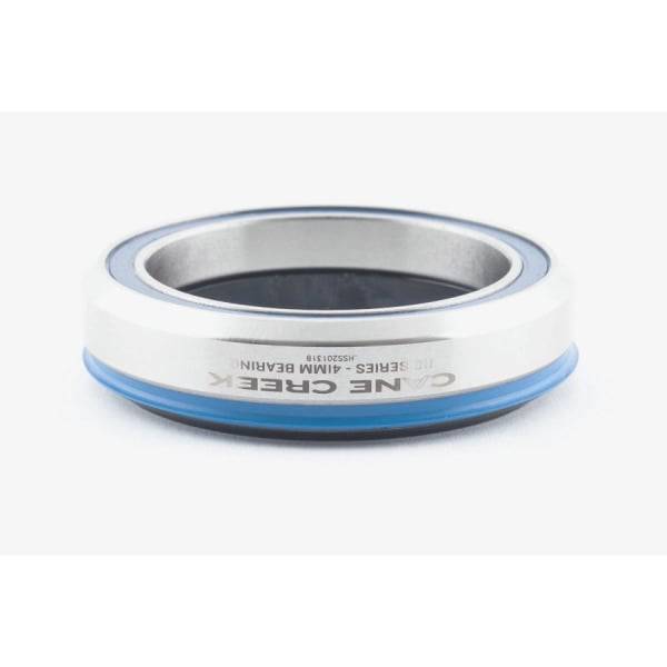 Cane Creek 110 IS41/30 black headset with sealed bearings for smooth steering in bicycle component setup