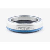 Cane Creek 110 IS41/30 black headset with sealed bearings for smooth steering, shown in close-up view.