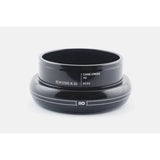 Cane Creek 110 EC44/33 black headset with sealed bearings and low stack height for bicycle components.