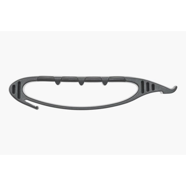 Crankbrothers Speedier Lever black bike tyre removal tool with durable nylon construction for workshop use.