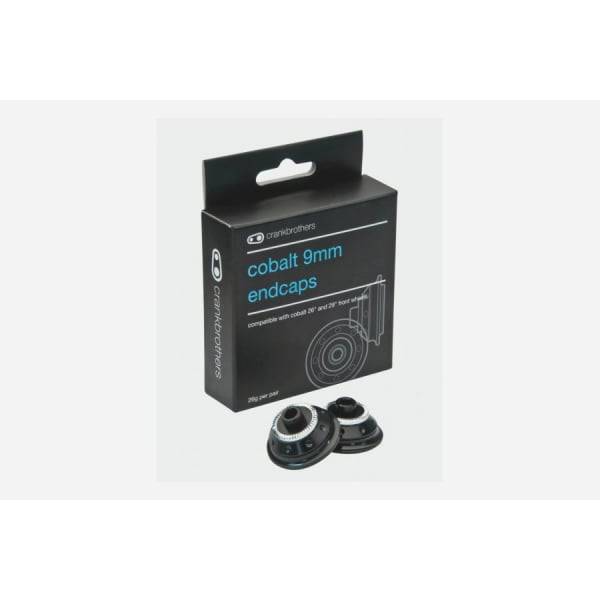 Crankbrothers Cobalt front hub 9mm end caps replacement for smooth performance in bicycle wheel components