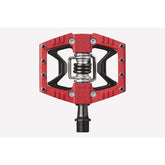 Crank Brothers Double Shot 3 hybrid clipless and flat pedal with adjustable cleats, cycling component for versatile riding.
