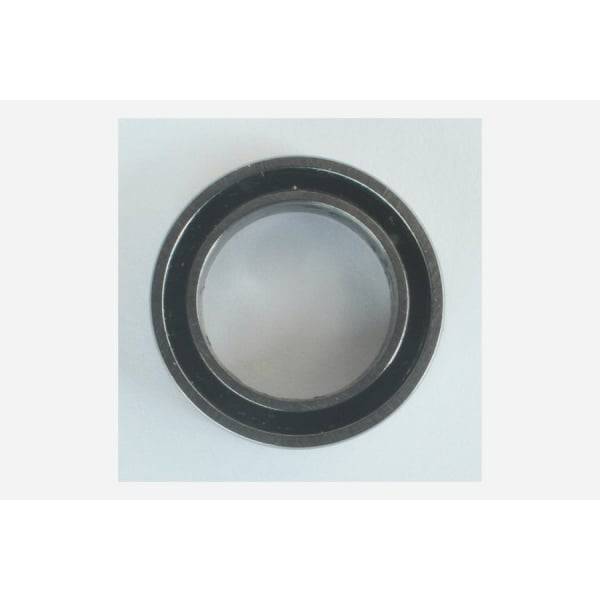 Enduro Bearings 1212 2RS ABEC 3 sealed bearing for bike hubs and bottom brackets, black metal with red rubber seals.