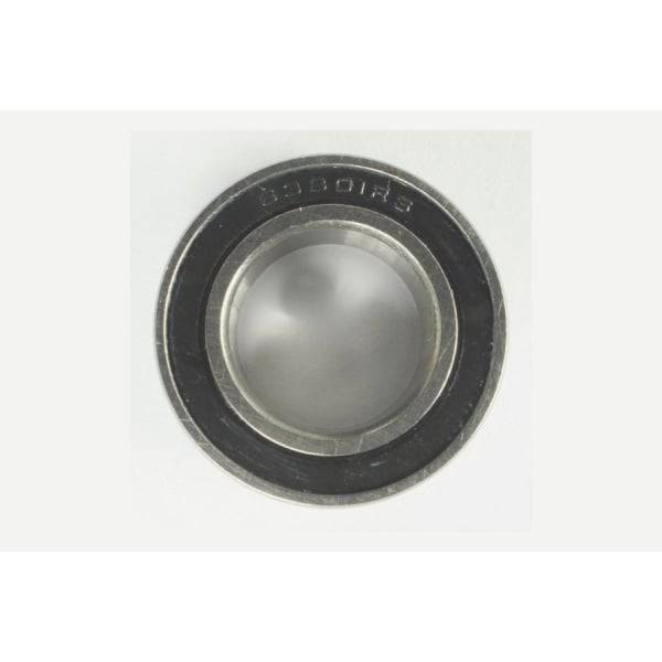 Enduro Bearings 63801 2RS ABEC 3 sealed cycling hub bearing, 12x21x7mm, with metal seals and smooth rolling surface