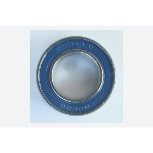 Enduro Bearings 6801 LLB ABEC 3 sealed bearing with 12x21x5mm dimensions for bike hubs and bottom brackets.
