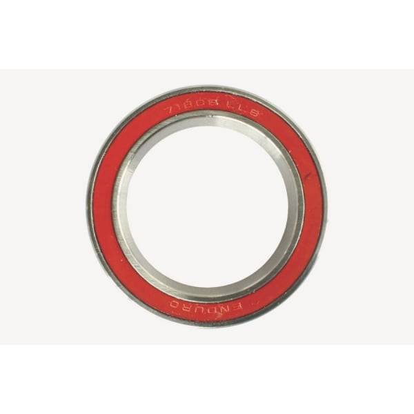 Enduro Bearings 71806 LLB ABEC 5 bike hub and bottom bracket bearing, 7x42x30mm, showing the high-quality components.