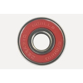 Enduro Bearings 608 LLB ceramic hybrid bearing with 7x22x8mm dimensions for hubs and bottom brackets, showcasing its sleek design.