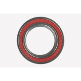Enduro Bearings 6802 LLB ceramic hybrid bearing for cycling components, showing 15x24x5mm size and smooth surface detail.