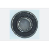 Enduro Bearings 6000 2RS stainless steel sealed bearing for bike hubs and bottom brackets, showing the bearing's exterior and seals.