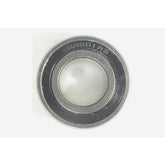 Enduro Bearings 6901 2RS stainless steel sealed bearing for bike hubs and bottom brackets, showing the bearing's metal and seal details.