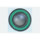Enduro Bearings 6901 2RS stainless sealed cycling bearings in green and black for bike components.