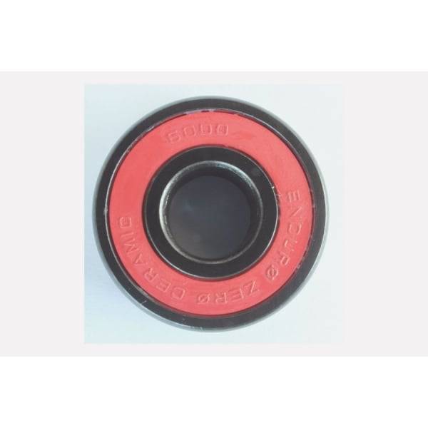 Enduro Bearings 6000 VV Zero ceramic bearing for hubs and bottom brackets, showing 10x26x8mm size and sleek design