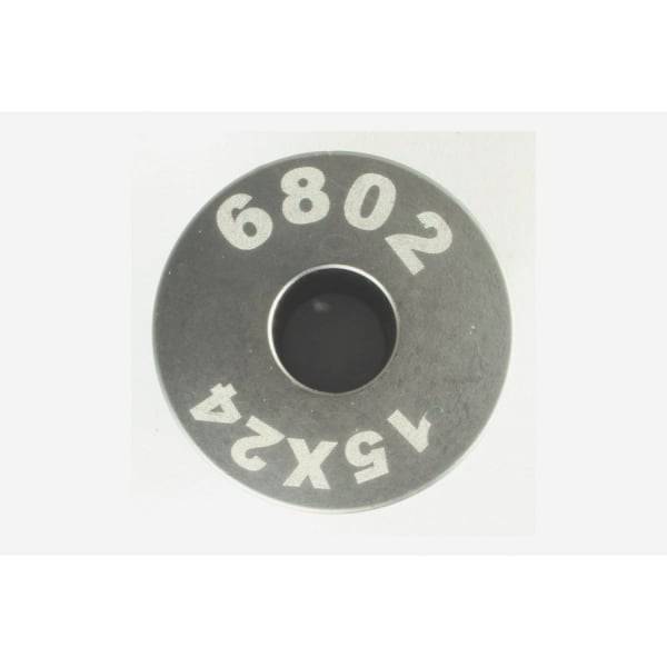 Enduro Bearings 6802 inner guide for EB8420 bearing press, black alignment tool for precise bearing installation and alignment.